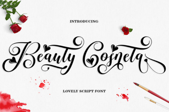 Beauty Cosneta: A Script Font for Elegant Design