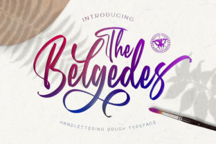 Belgedes: The Brush Script for Authentic Brand Stories