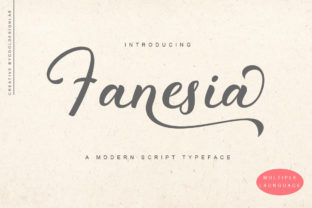 Fanesia: The Handwritten Script Font for Elegant, Timeless Design