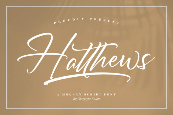 Hatthews: The Script Font for Modern Romance