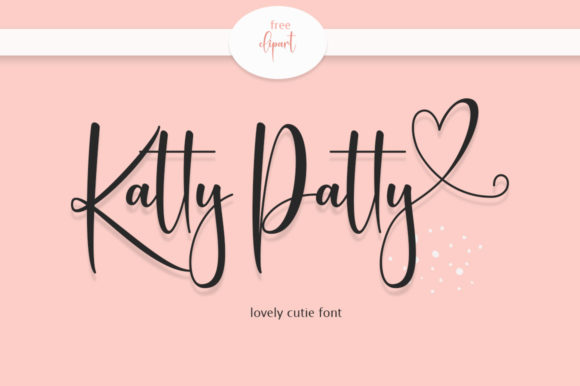 Katty Patty: A Modern Script for Delicate Designs