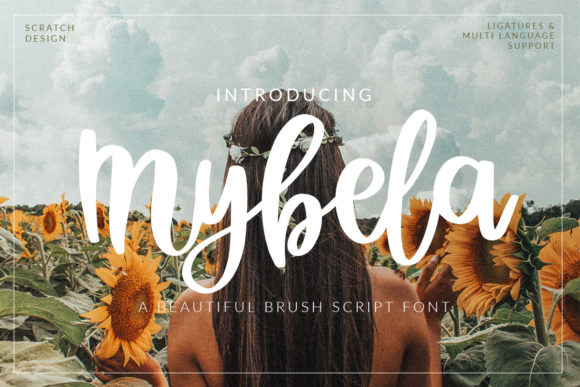Mybela: Your Go-To Brush Script for Authentic Design