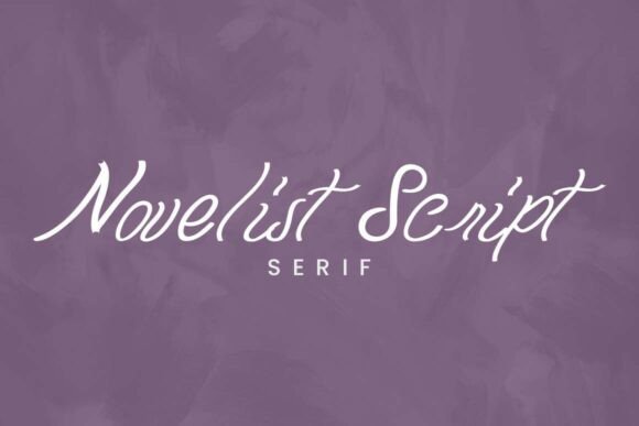 Novelist: The Premium Script Font for Authentic Branding
