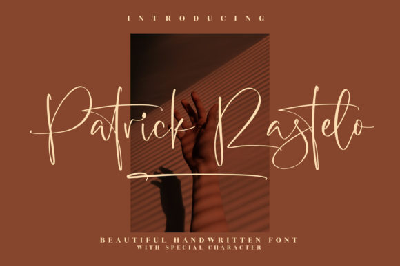 Patrick Rastelo: The Graceful Script for Stunning Designs