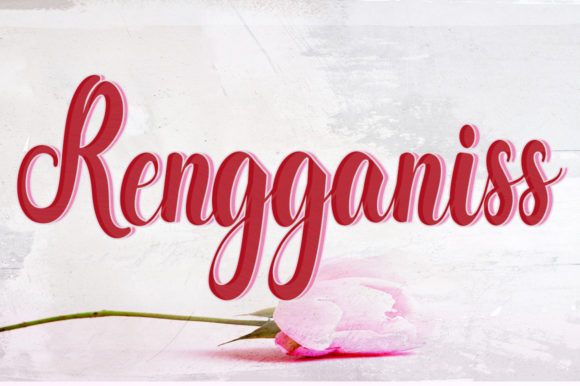 Rengganis: A Gorgeous Script for Modern Branding