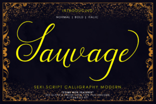 Sauvage: A Script Font That Balances Romance with Modern Edge