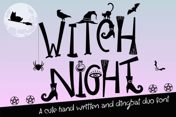 Witch Night: The Quirky Script Font for Spooky Projects