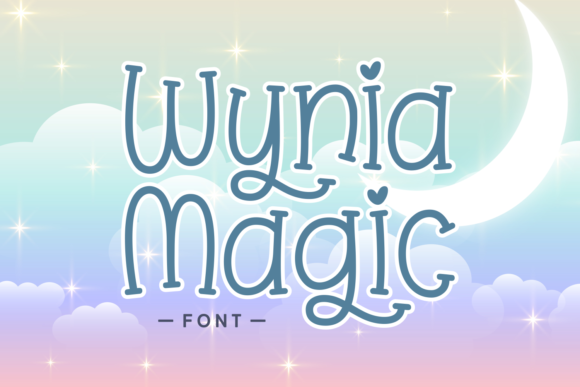 Wynia Magic: A Sweet Script for Enchanting Designs